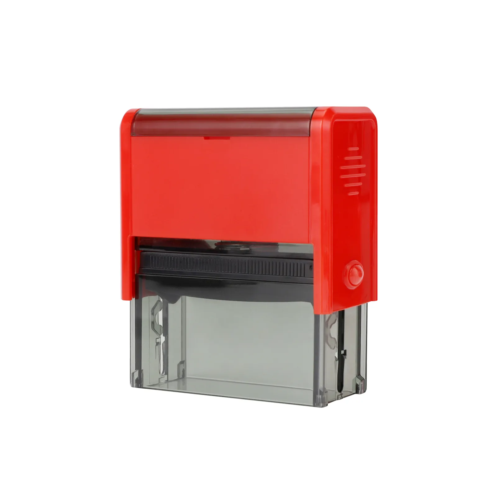 Large rectangular stamp, red shell