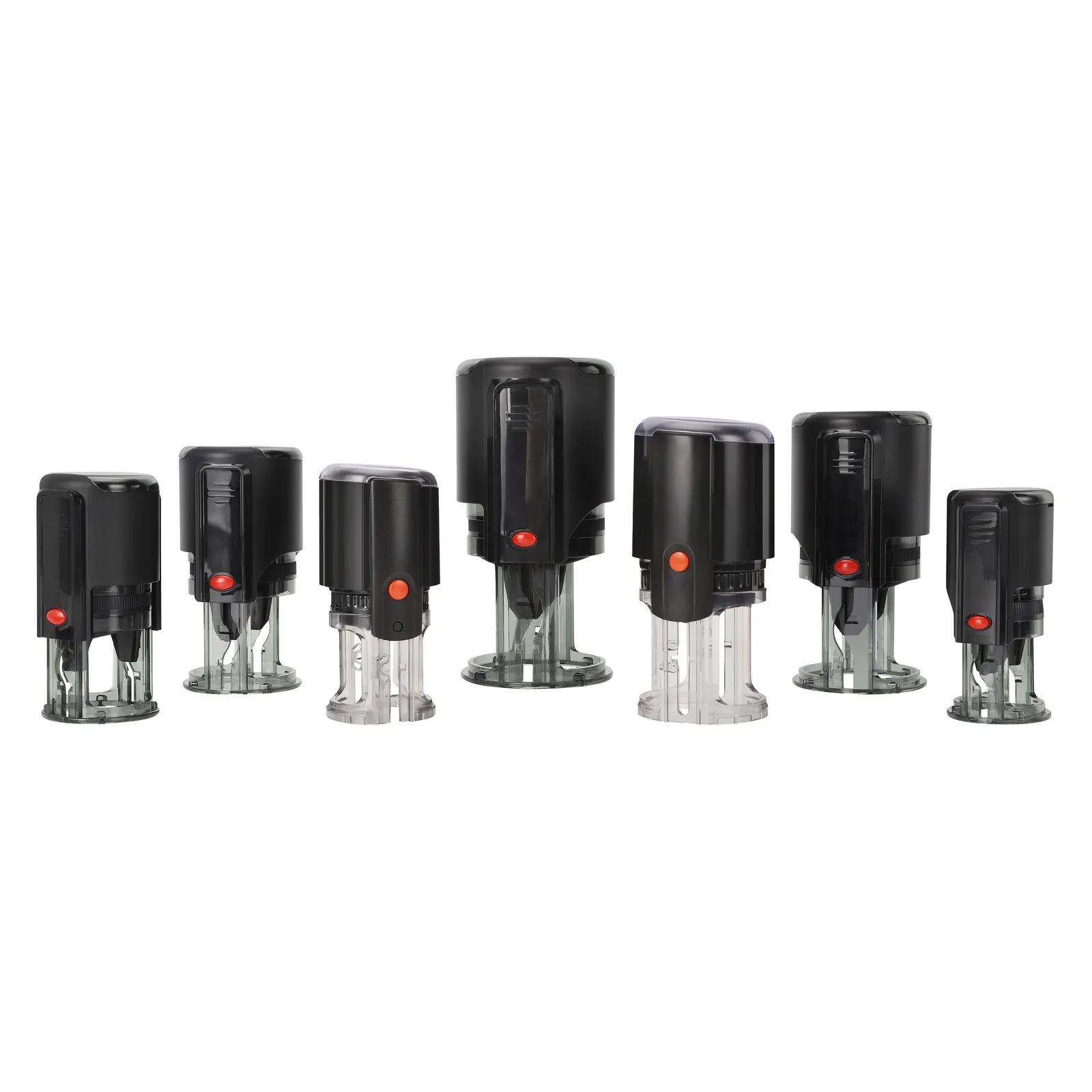 EPRESS self-inking stamp family — full size range
